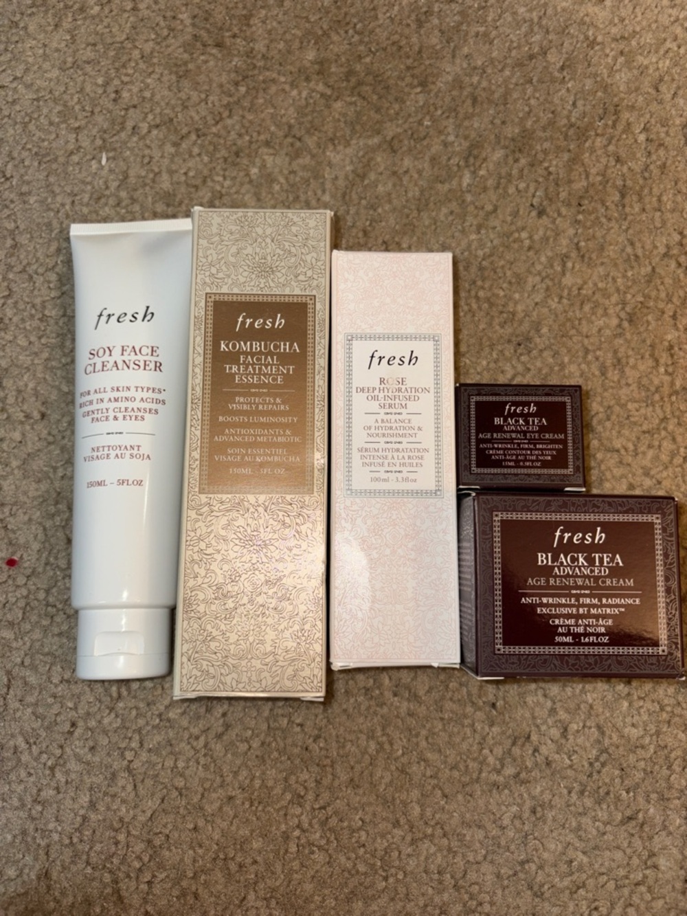 Fresh Skincare Set ALL NEW SEALED